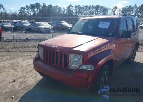 2008 Jeep Liberty Sport from USA, damaged, VIN 1J8GN28K18W164280